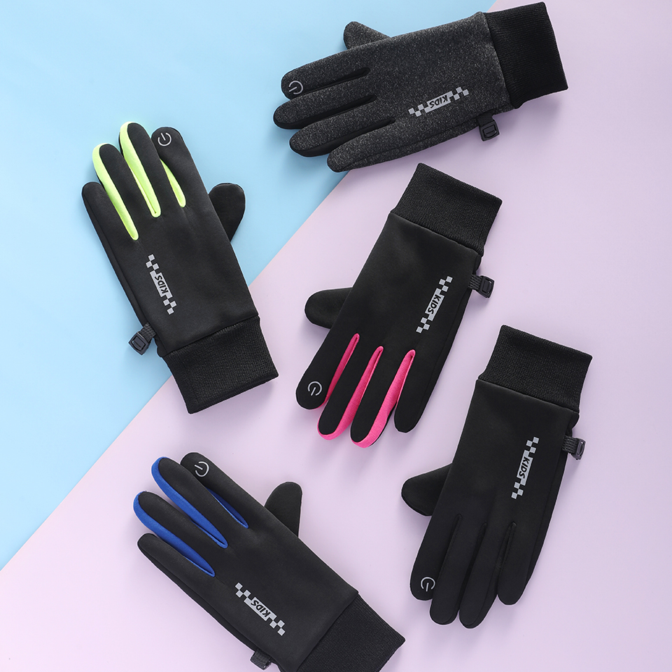 الشتاء قفازات الأطفال مبطن الر - مراجعة Ski Glove Waterproof وسعره
