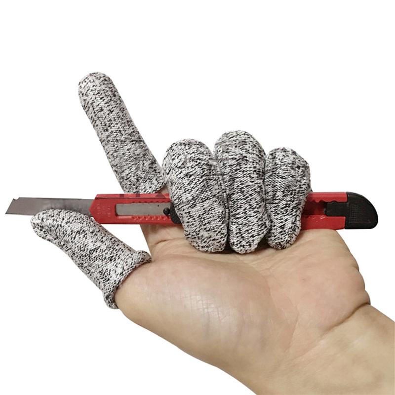 5 قطعة! مكافحة قطع غطاء للأصاب - مراجعة Cut Resistant Glove وسعره
