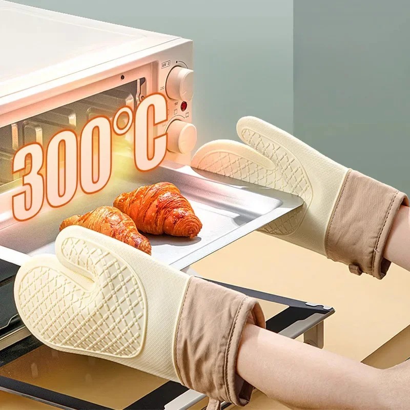 قفازات سيليكون مقاومة للحرارة  - مراجعة Oven Mitt Silicone وسعره
