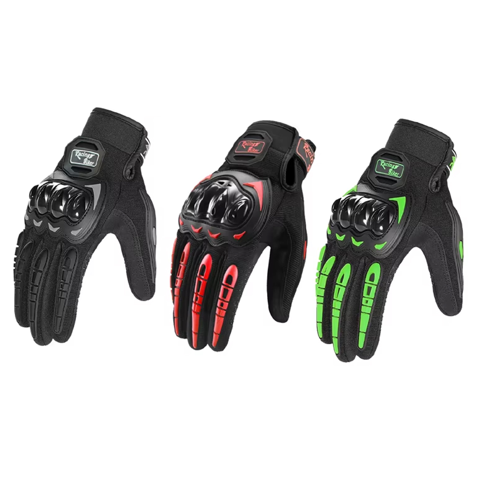 قفازات دراجات نارية احترافية ق - مراجعة Motorcycle Glove Knuckle وسعره