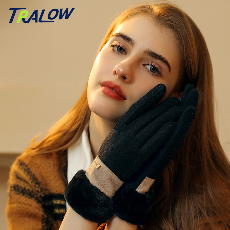 قفازات TRALOW النسائية الشتوية - مراجعة Wool Glove Lined وسعره