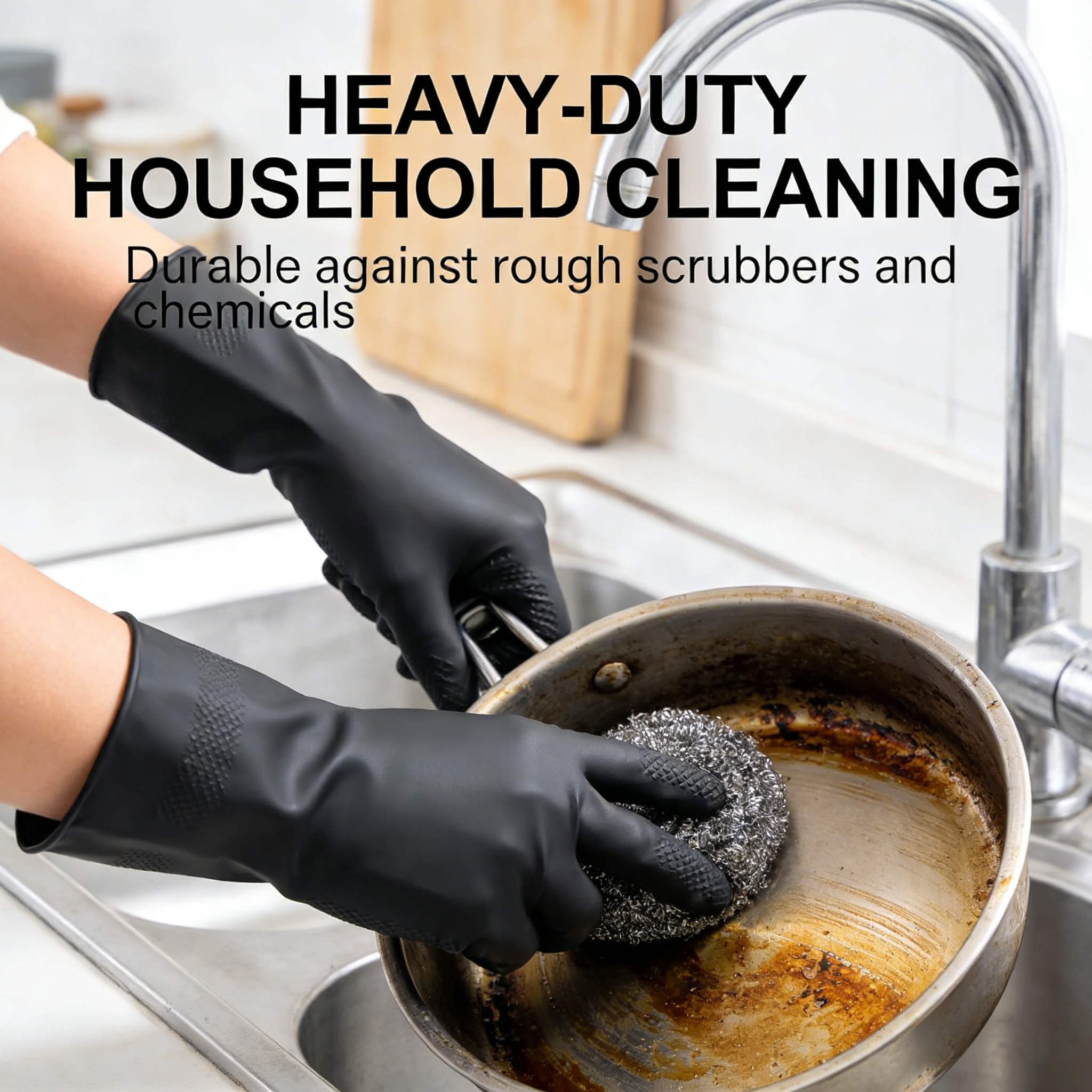 قفازات نتريل للاستخدام مرة واح - مراجعة Rubber Glove Cleaning وسعره
