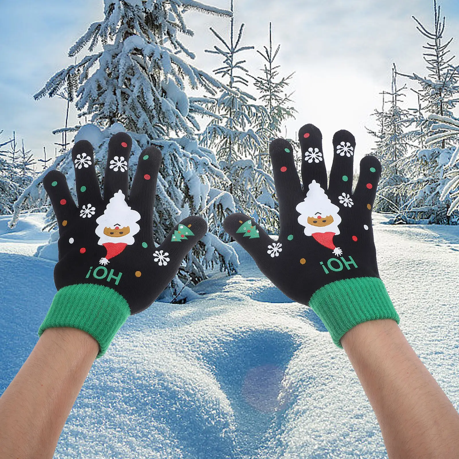 1-20 زوج من القفازات الشتوية ا - مراجعة Wool Glove Lined وسعره