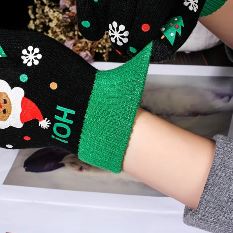 1-20 زوج من القفازات الشتوية ا - مراجعة Wool Glove Lined وسعره