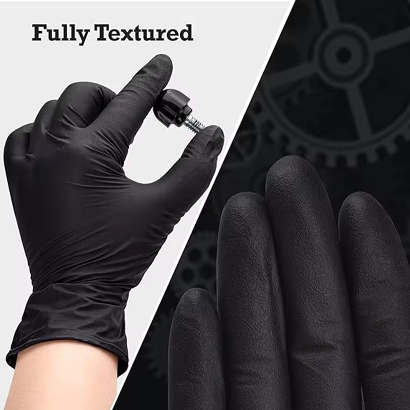 20/50/100 قطعة قفازات النتريل  - مراجعة Nitrile Mechanic Glove وسعره