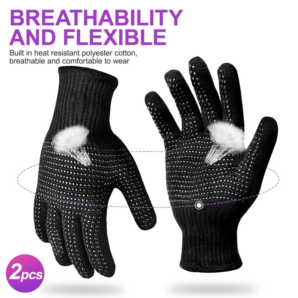 قفازات مقاومة للحرارة مع نتوءا - مراجعة Heat Resistant Glove وسعره
