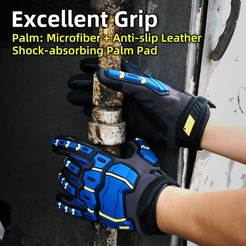 قفازات عمل مقاومة للصدمات من م - مراجعة Work Glove Impact وسعره