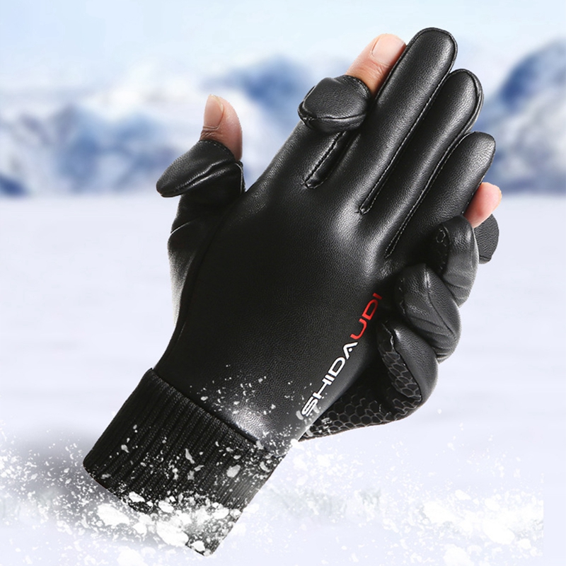 دراجة نارية الصوف بطانة قفازات - مراجعة Ski Glove Waterproof وسعره