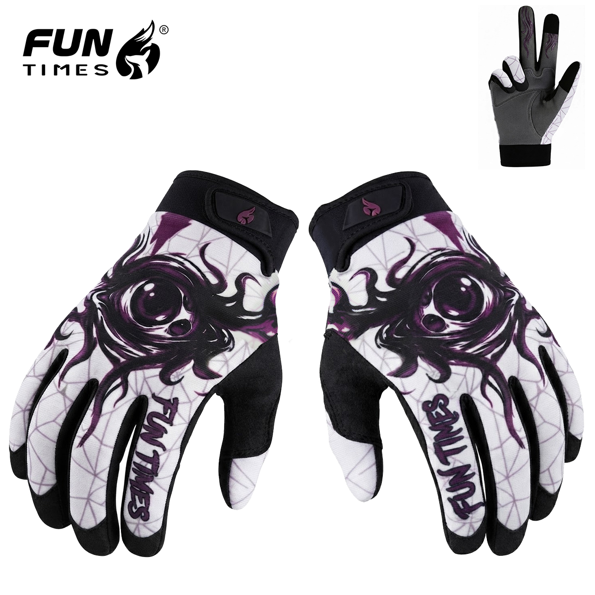 قفازات FUNTIMES Purple Magic E - مراجعة Magic Touch Glove وسعره