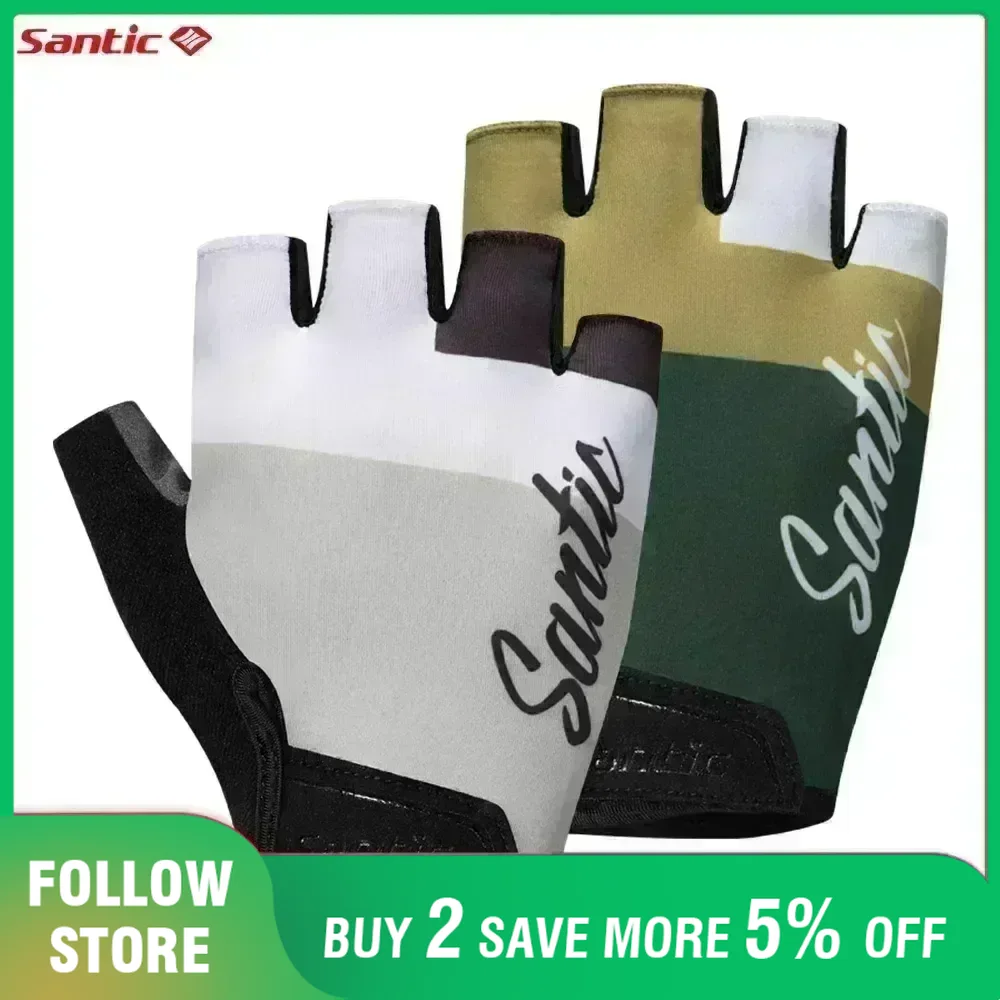 Santic للجنسين نصف قفازات ركوب - مراجعة Gardening Glove Waterproof وسعره