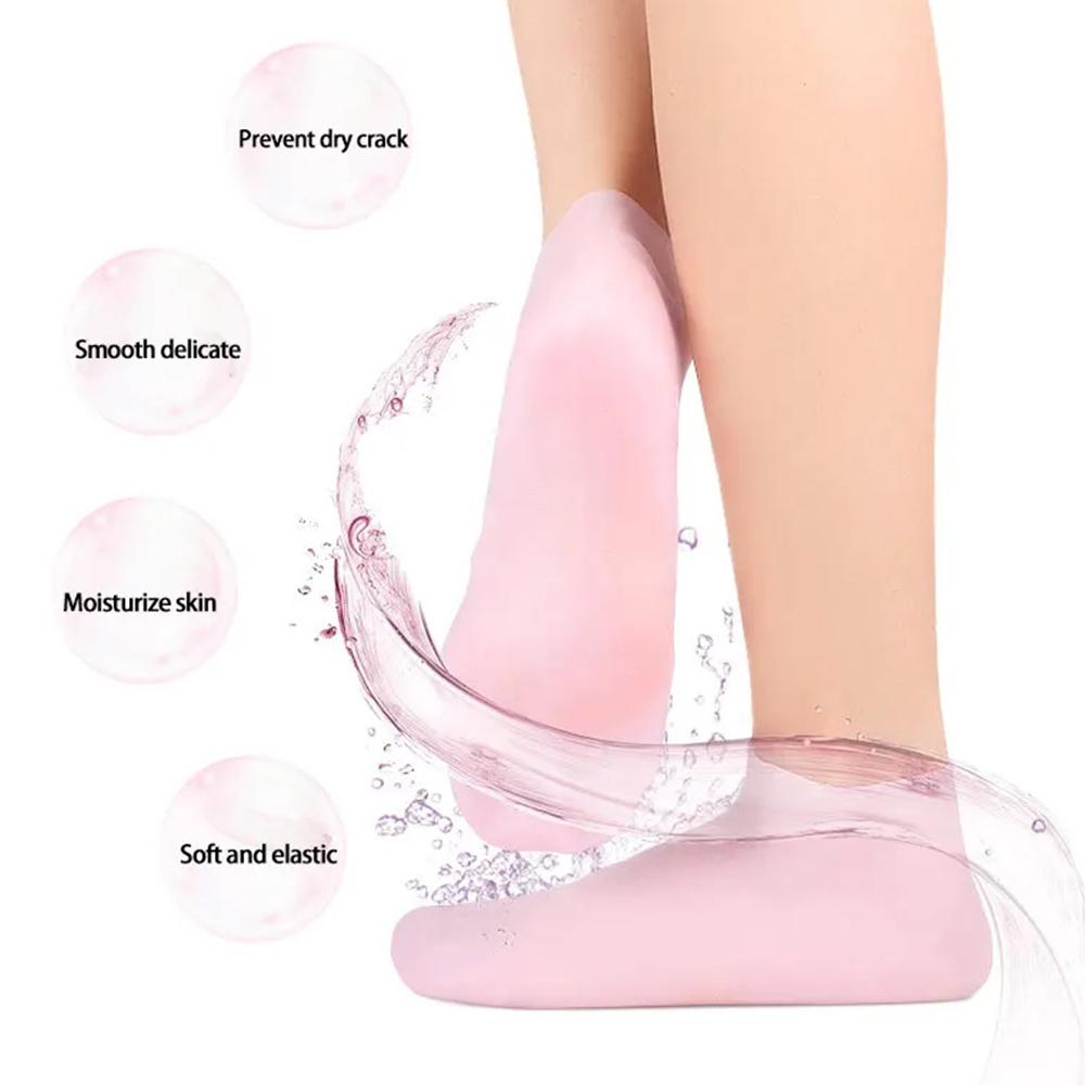 1 زوج سيليكون العناية بالقدم ا - مراجعة Latex Disposable Glove وسعره