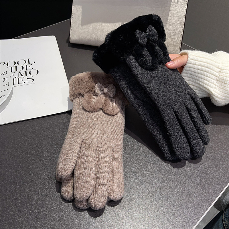 قفازات نسائية مبطنة بالصوف تعم - مراجعة Wool Glove Lined وسعره