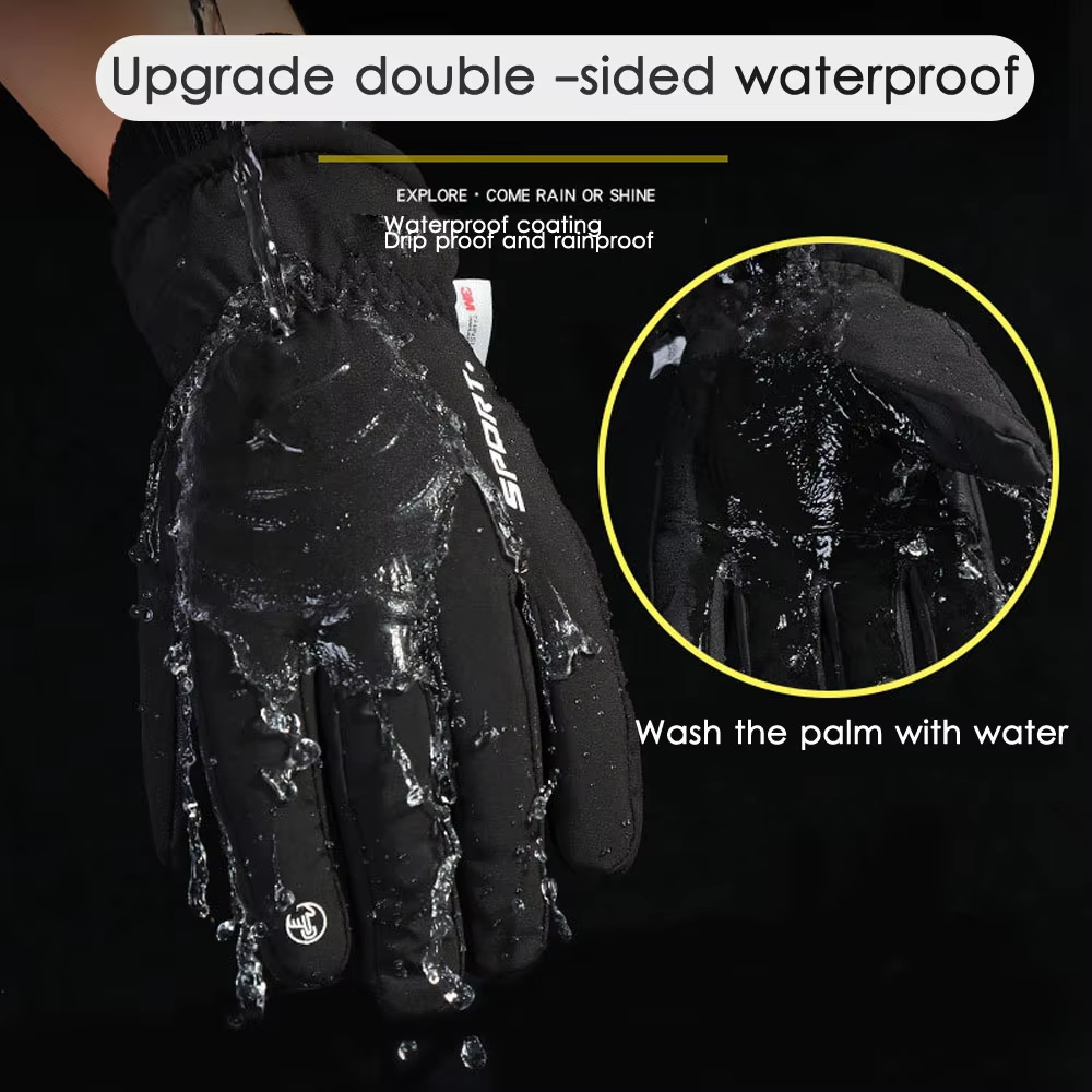في الهواء الطلق الشتاء قفازات  - مراجعة Ski Glove Waterproof وسعره