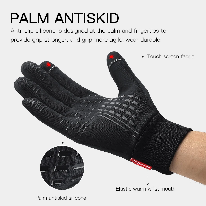 قفازات دافئة الشتاء الرياضة في - مراجعة Magic Touch Glove وسعره