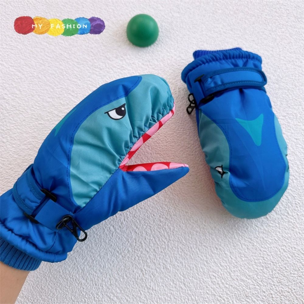 قفازات تزلج للأطفال بتصميم كرت - مراجعة Ski Glove Waterproof وسعره