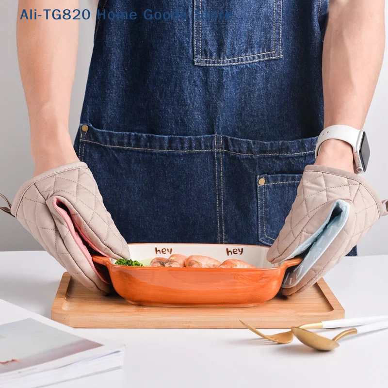 قفازات فرن سيليكون مضادة للحرق - مراجعة Oven Mitt Silicone وسعره