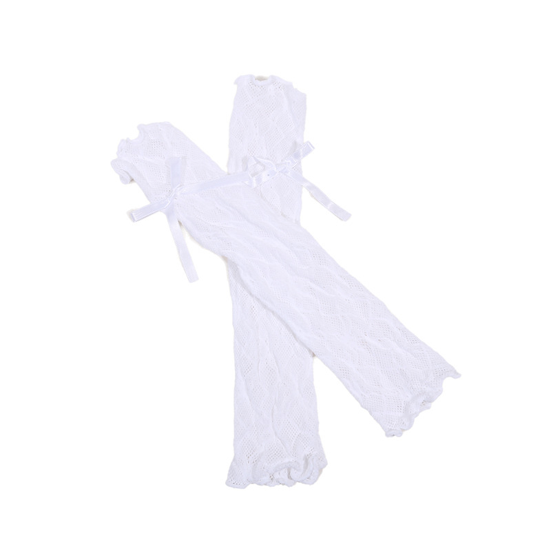 قفازات صيفية طويلة من الدانتيل - مراجعة Fingerless Glove Knit وسعره