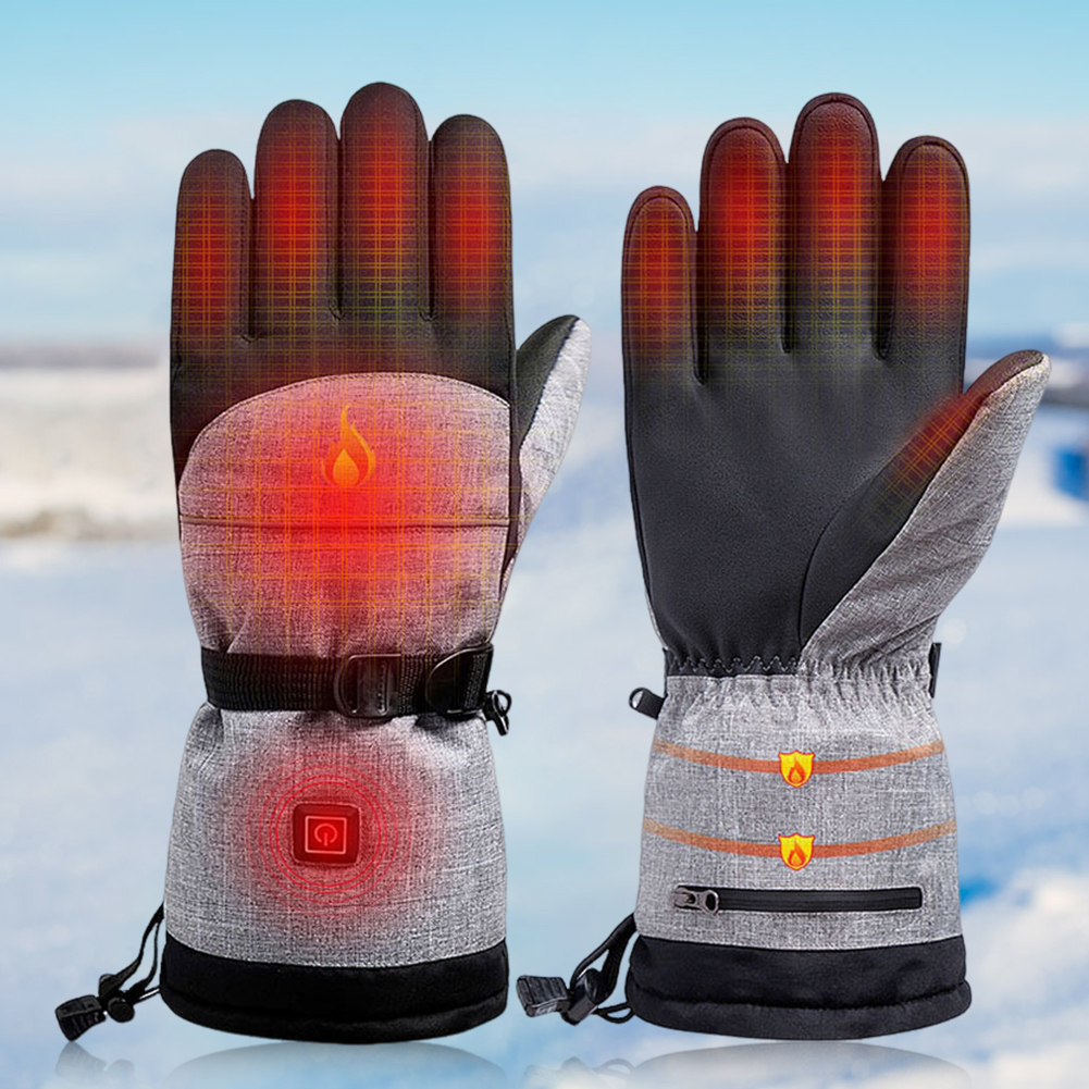 قفازات كهربائية مدفأة للرجال و - مراجعة Ski Glove Waterproof وسعره