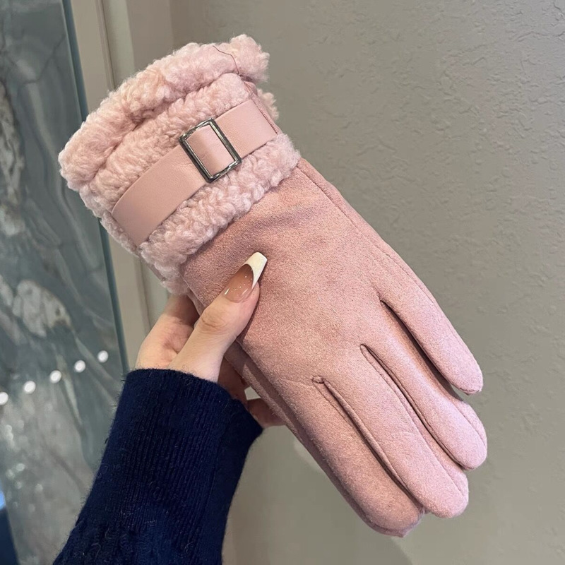 قفازات الشتاء النسائية سميكة ا - مراجعة Wool Glove Lined وسعره