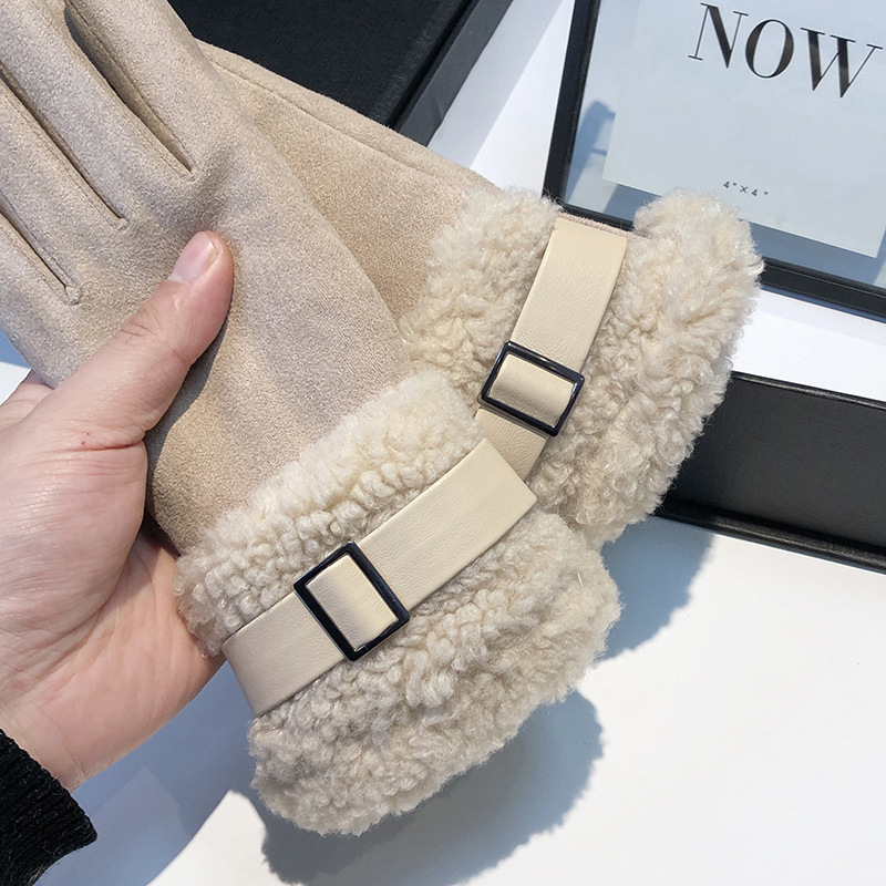 قفازات الشتاء النسائية سميكة ا - مراجعة Wool Glove Lined وسعره