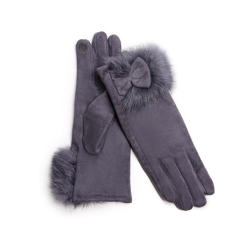 الشتاء الإناث جلد الغزال القوس - مراجعة Leather Driving Glove وسعره