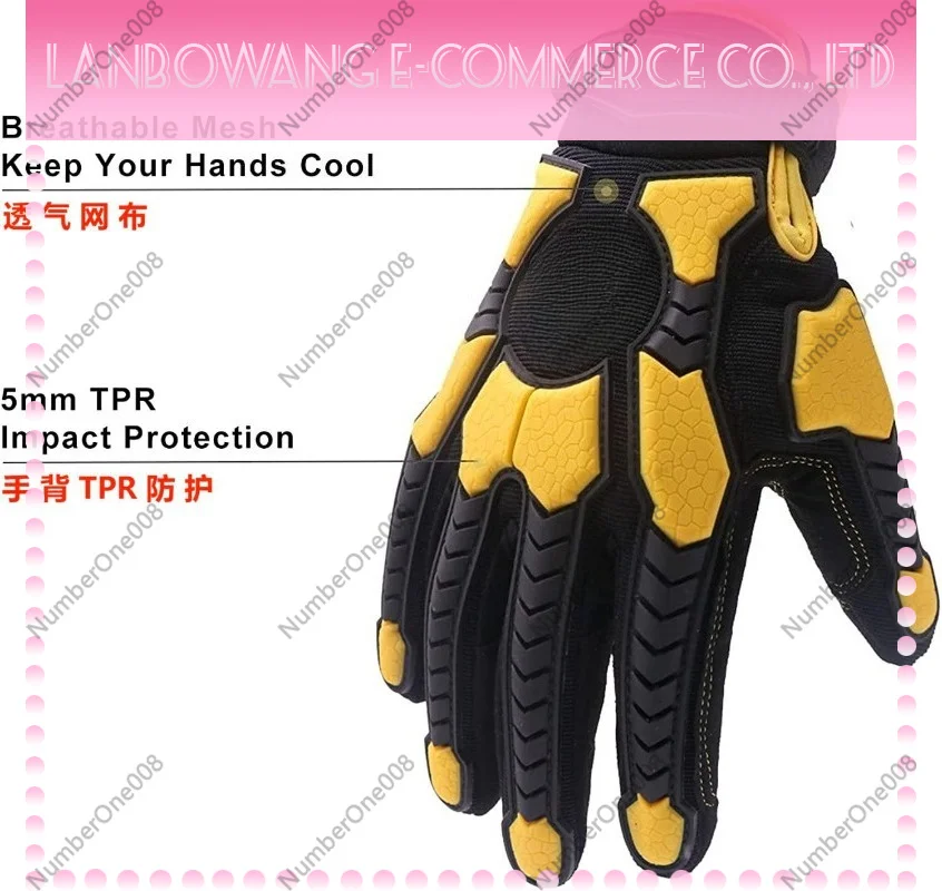 قفازات مقاومة للقطع من المستوى - مراجعة Work Glove Impact وسعره