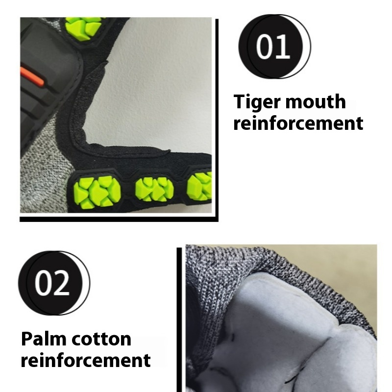 قفازات TPR ميكانيكية جديدة مضا - مراجعة Work Glove Impact وسعره