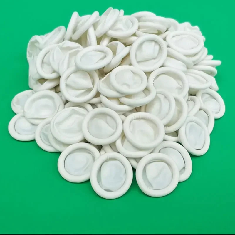 قفازات واقية بأطراف الأصابع يم - مراجعة Latex Disposable Glove وسعره