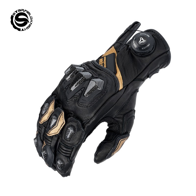 قفازات دراجات نارية STAR FIELD - مراجعة Motorcycle Glove Knuckle وسعره