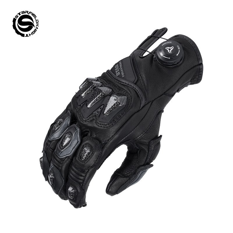 قفازات دراجات نارية STAR FIELD - مراجعة Motorcycle Glove Knuckle وسعره