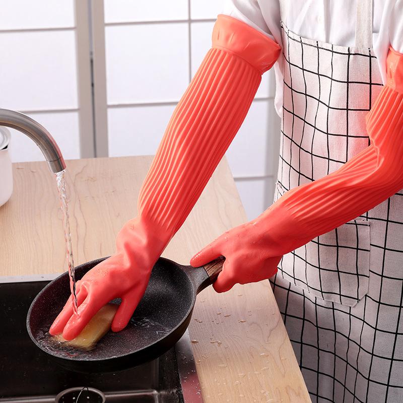 قفازات طويلة قابلة لإعادة الاس - مراجعة Rubber Glove Cleaning وسعره