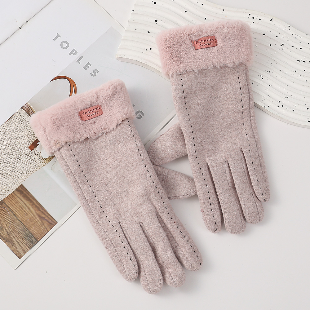 قفازات نسائية صوفية مبطنة بشاش - مراجعة Wool Glove Lined وسعره