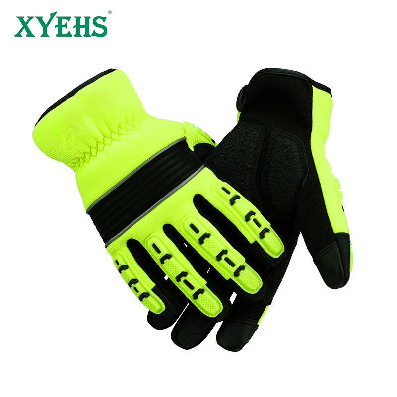 قفازات أمان مقاومة للصدمات بسم - مراجعة Work Glove Impact وسعره