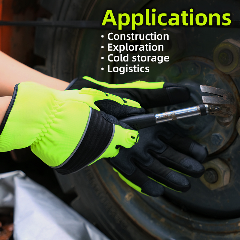 قفازات أمان مقاومة للصدمات بسم - مراجعة Work Glove Impact وسعره