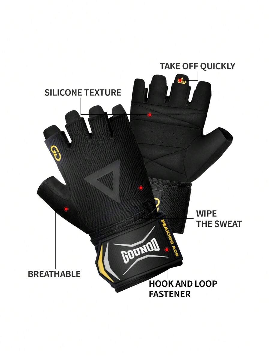 زوج واحد من قفازات الجيم الثقي - مراجعة Workout Glove Gym وسعره
