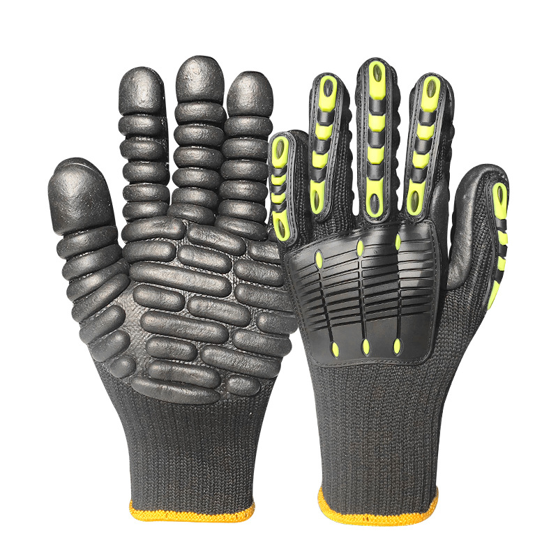قفازات أمان احترافية مضادة للا - مراجعة Work Glove Impact وسعره