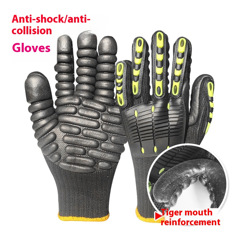 قفازات أمان احترافية مضادة للا - مراجعة Work Glove Impact وسعره