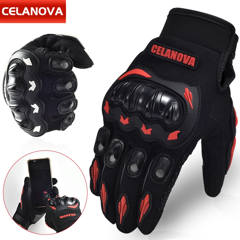 جديد الرجال دراجة نارية قفازات - مراجعة Motorcycle Glove Knuckle وسعره