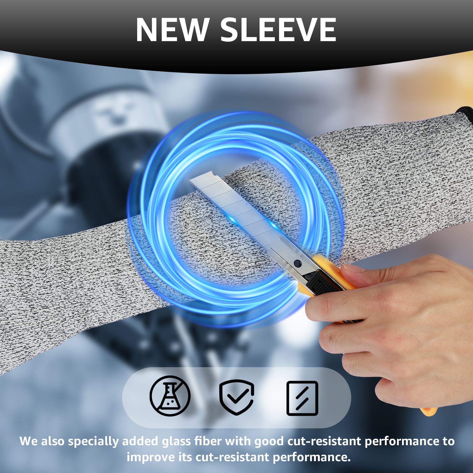 قفازات جيدة التهوية مضادة للثق - مراجعة Cut Resistant Glove وسعره