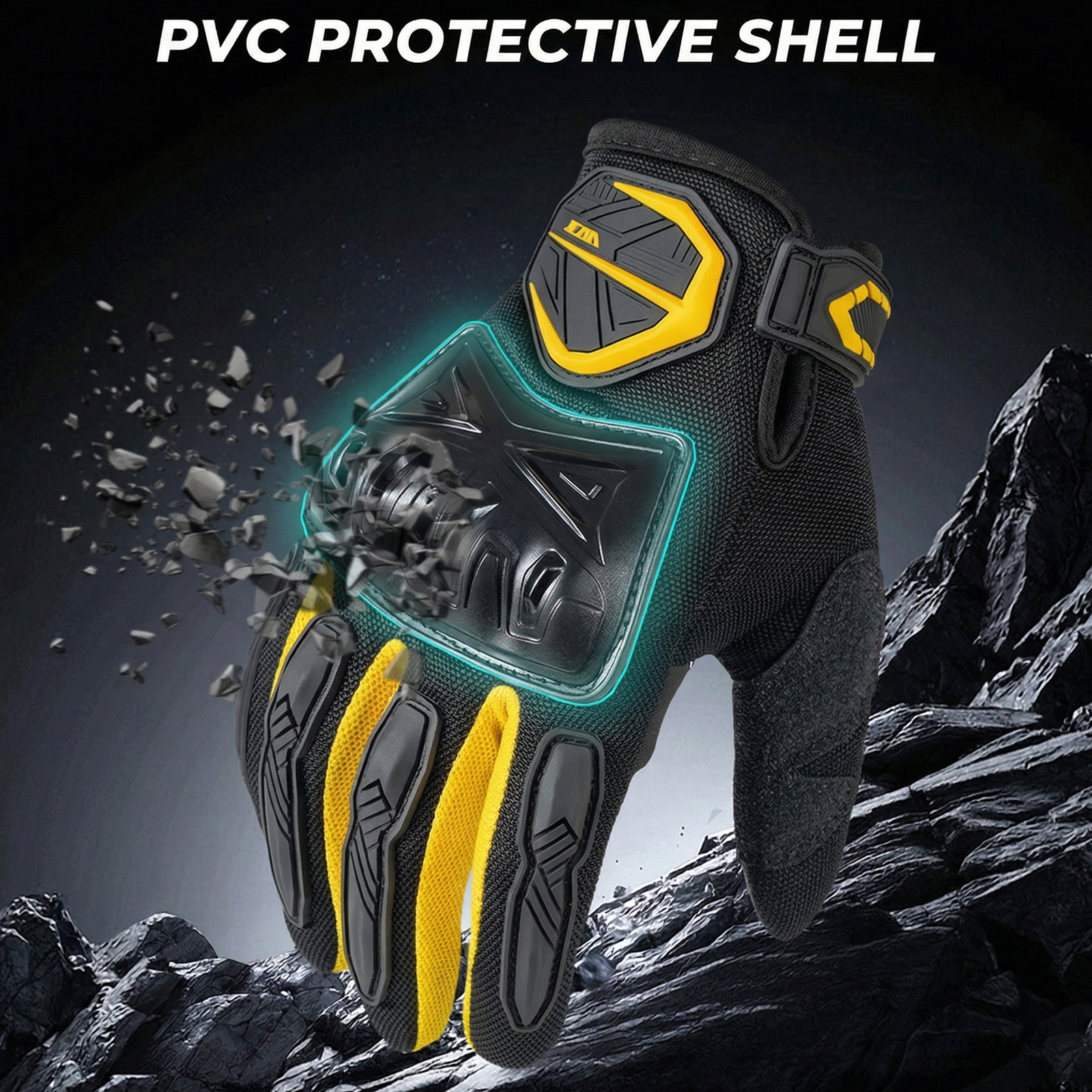 قفازات صيفية للدراجات النارية  - مراجعة Cycling Glove Padded وسعره