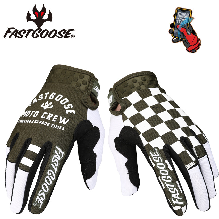 Fastgoose موتوكروس MX الرياضة  - مراجعة Cycling Glove Padded وسعره