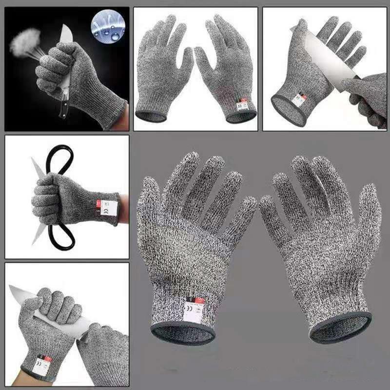 المستوى 5 قطع برهان طعنة مقاوم - مراجعة Cut Resistant Glove وسعره