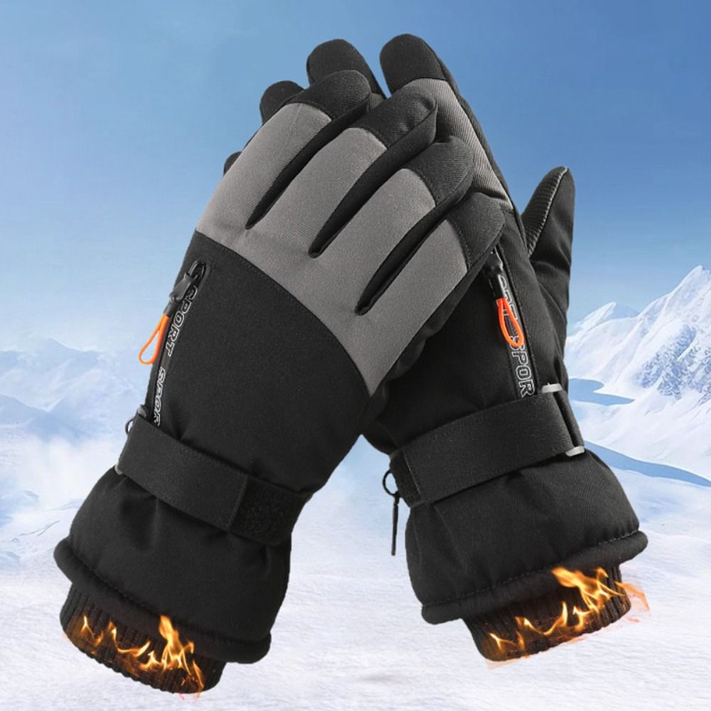 قفازات شتوية دافئة مقاومة للري - مراجعة Ski Glove Waterproof وسعره