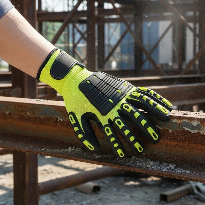 قفازات عمل مقاومة للقطع ومضادة - مراجعة Work Glove Impact وسعره