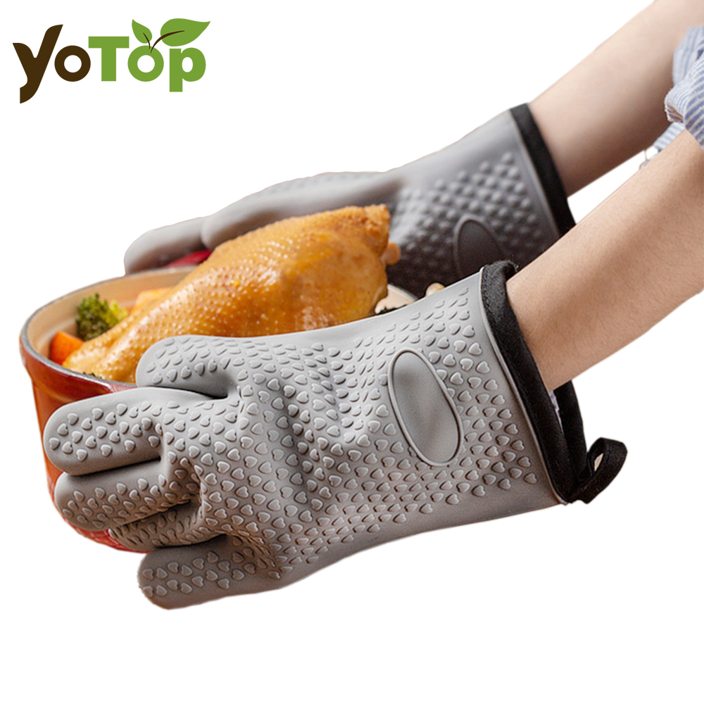 قفازات سيليكون مقاومة للحرارة  - مراجعة Oven Mitt Silicone وسعره
