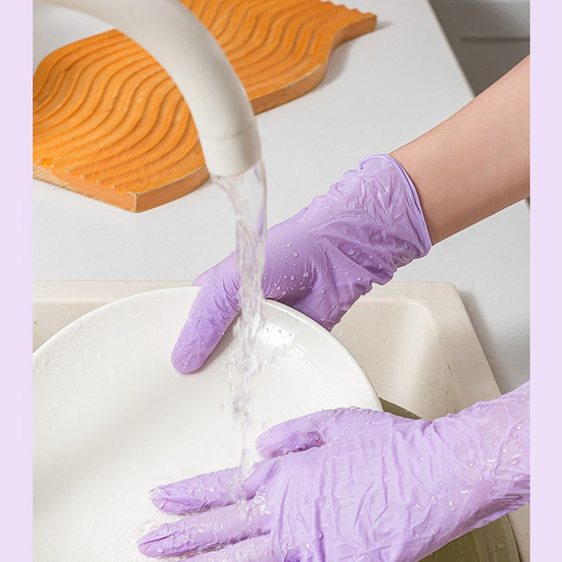 قفازات النتريل للمطبخ وغسل الأ - مراجعة Dish Glove Rubber وسعره